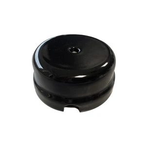 FND SAILLIE BOÎTE DE DÉRIVATION Ø78 MM PORCELAINE NOIRE