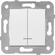 KARRE/MERIDIAN 2-GANG ONE-WAY SWITCH ILLUMINATED