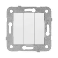 KARRE/MERIDIAN 3-GANG ONE-WAY SWITCH