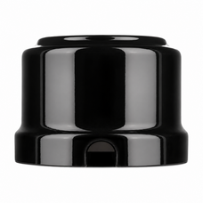 FND SAILLIE SCHUKO PRISE AVEC OBTURATEURS PORCELAINE NOIRE
