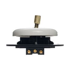 FND BOUTON POUSSOIR DOUBLE PORCELAINE BLANCHE TYPE 3
