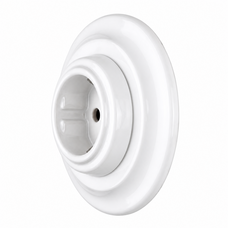 FND SCHUKO PRISE AVEC OBTURATEURS PORCELAINE BLANCHE