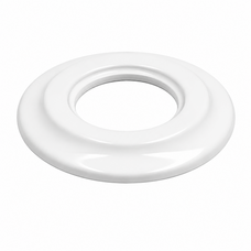FND PLAQUE 1-POSTE PORCELAINE BLANCHE