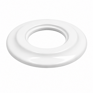 FND PLAQUE 1-POSTE PORCELAINE BLANCHE