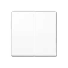 JUNG AS WHITE 2-GANG 1-WAY SWITCH