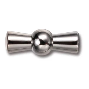 FND BOUTON CHROME