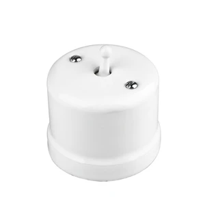 FND SAILLIE INTERRUPTEUR VA-ET-VIENT PORCELAINE BLANCHE TYPE 1