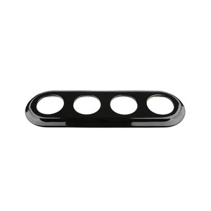 FND PLAQUE 4-POSTES PORCELAINE NOIRE