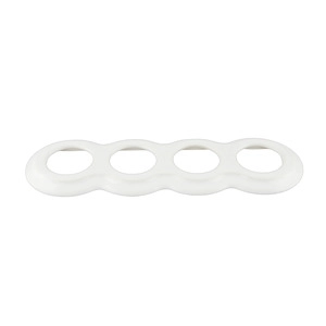 FND PLAQUE 4-POSTES PORCELAINE BLANCHE TYPE 2