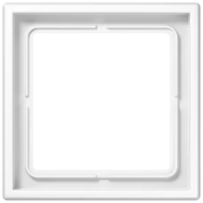 JUNG LS WHITE 1-GANG COVER FRAME