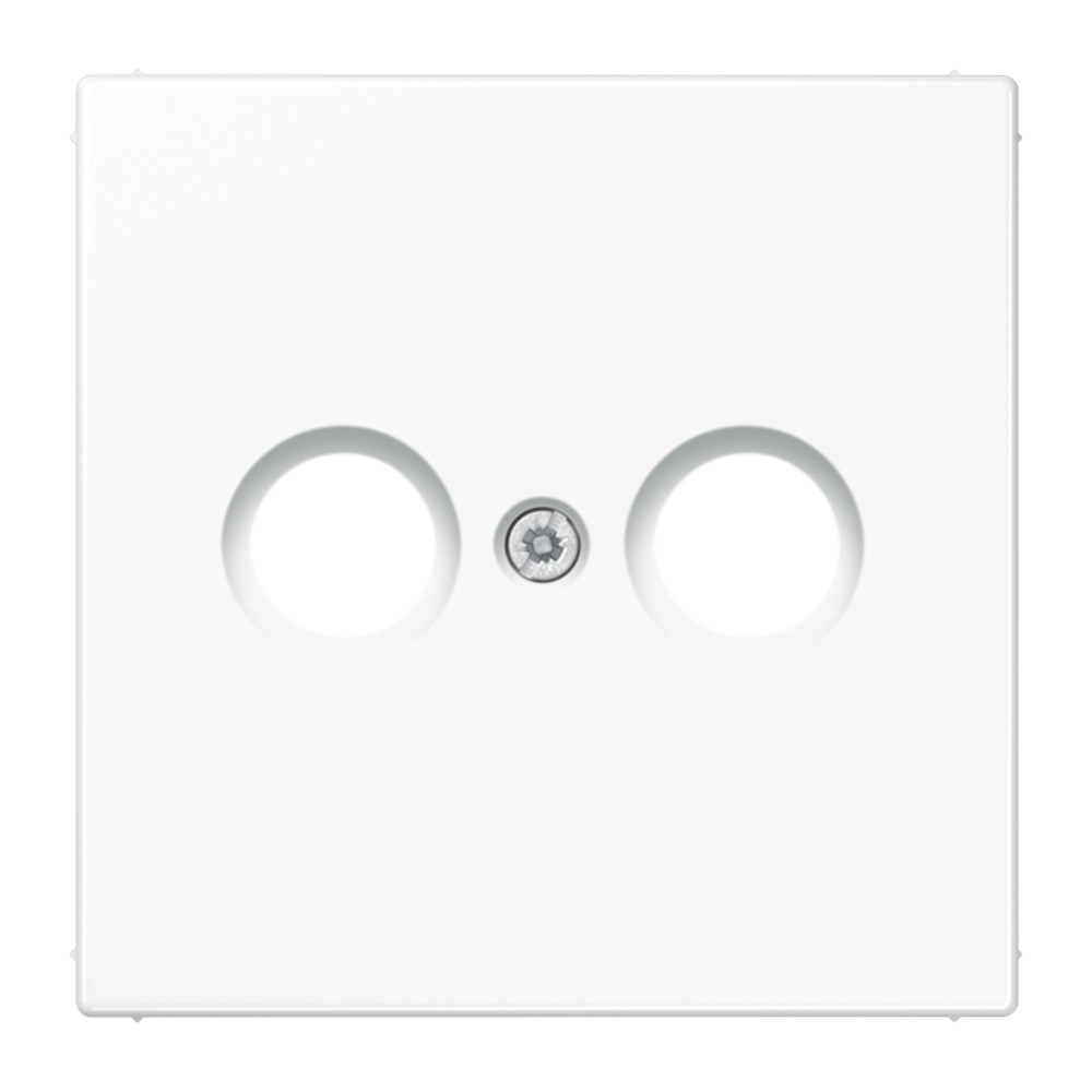 JUNG LS WHITE TV-R SOCKET END-OF-LINE