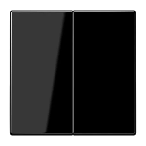 JUNG LS BLACK 2-GANG 1-WAY SWITCH