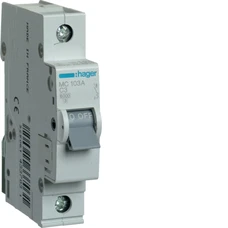 HAGER 1P C25 MINIATURE CIRCUIT BREAKER