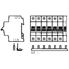 ABB 1P 60M 80A 16MM² BUSBAR