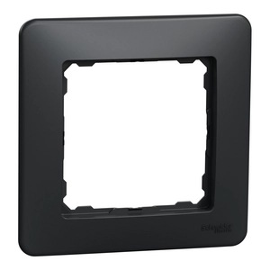 SEDNA DESIGN & ELEMENTS ANTHRACITE PLAQUE 1-POSTE