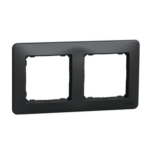 SEDNA DESIGN & ELEMENTS ANTHRACITE PLAQUE 2-POSTES