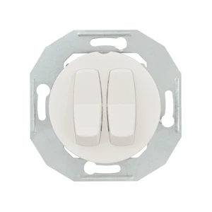 RENOVA INTERRUPTEUR DOUBLE BLANC