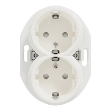 RENOVA DOUBLE PRISE BLANC