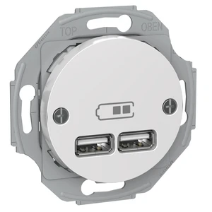RENOVA DOUBLE USB CHARGEUR BLANC